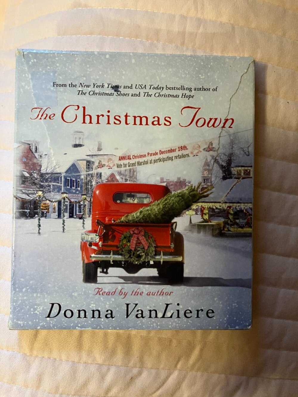 Four CDs "The Christmas Town" By Donna VanLiere